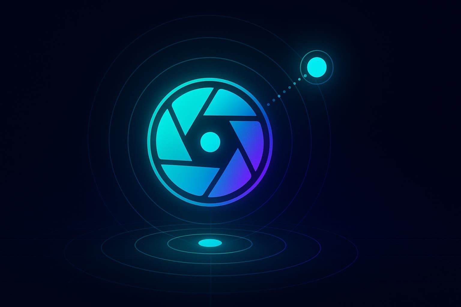 ApexGEO aperture and radar motif representing a free AI visibility snapshot